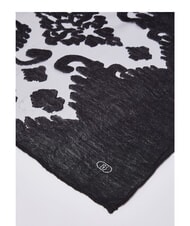 LIUJO PIZZO Foulard stampato NERO - Sciarpe - 3