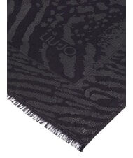 LIUJO ANIMALIER Foulard stampato NERO - Sciarpe - 3