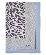 LIUJO ANIMALIER Sciarpa dusty blue - Sciarpe - 2