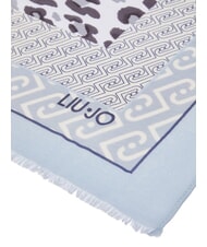 LIUJO ANIMALIER Sciarpa dusty blue - Sciarpe - 3