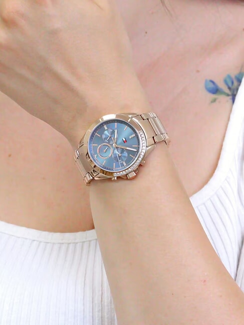 KENNEDY Orologio multifunzione acciaio-rose - Orologi