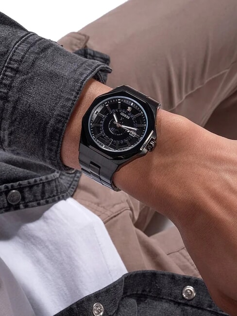 EMPEROR Orologio Tempo e Data black - Orologi