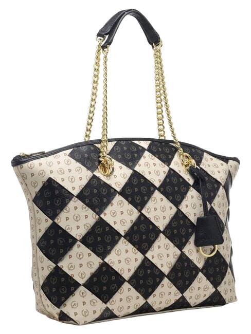 HERITAGE Borsa a spalla, con tracolla avorio nero - Borse Donna