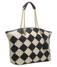 POLLINI HERITAGE Borsa a spalla, con tracolla avorio nero - Borse Donna - 2