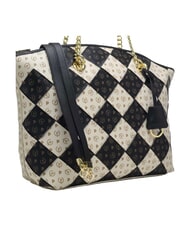 POLLINI HERITAGE Borsa a spalla, con tracolla avorio nero - Borse Donna - 3