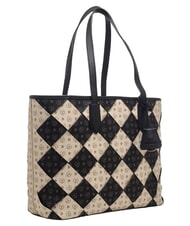 POLLINI HERITAGE Borsa a spalla avorio nero - Borse Donna - 2
