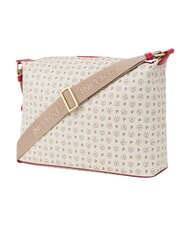 POLLINI HERITAGE Borsa a tracolla avorio rosso - Borse Donna - 3