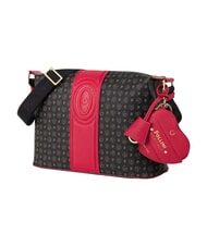 POLLINI HERITAGE Borsa a tracolla nero rosso - Borse Donna - 2