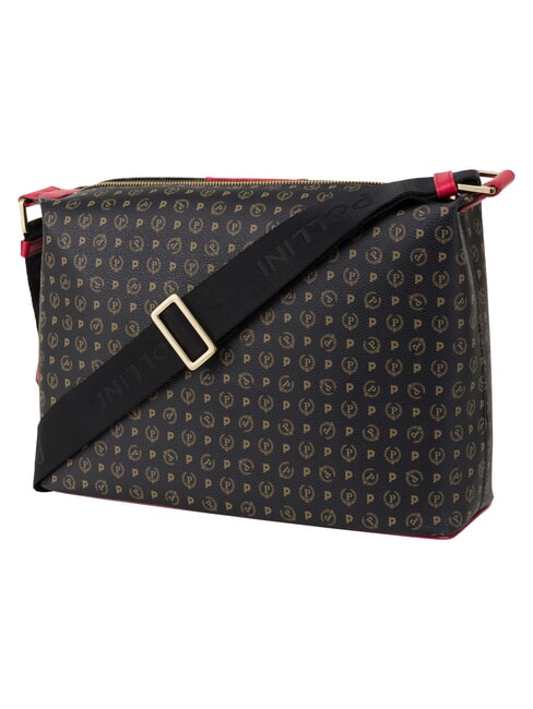 HERITAGE Borsa a tracolla nero rosso - Borse Donna