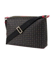 POLLINI HERITAGE Borsa a tracolla nero rosso - Borse Donna - 3