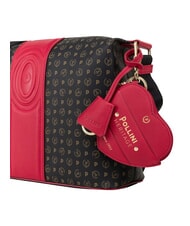 POLLINI HERITAGE Borsa a tracolla nero rosso - Borse Donna - 5