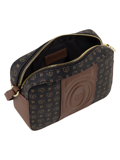 HERITAGE Borsa mini a tracolla nero marrone - Borse Donna