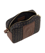 POLLINI HERITAGE Borsa mini a tracolla nero marrone - Borse Donna - 4
