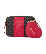 POLLINI HERITAGE Borsa mini a tracolla nero rosso - Borse Donna - 2