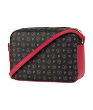 POLLINI HERITAGE Borsa mini a tracolla nero rosso - Borse Donna - 3