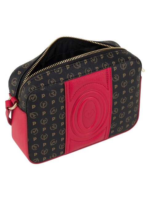 HERITAGE Borsa mini a tracolla nero rosso - Borse Donna