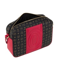 POLLINI HERITAGE Borsa mini a tracolla nero rosso - Borse Donna - 4