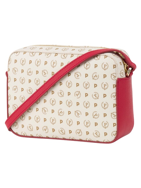 HERITAGE Borsa mini a tracolla avorio rosso - Borse Donna