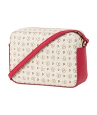 POLLINI HERITAGE Borsa mini a tracolla avorio rosso - Borse Donna - 3