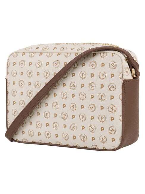 HERITAGE Borsa mini a tracolla avorio marrone - Borse Donna