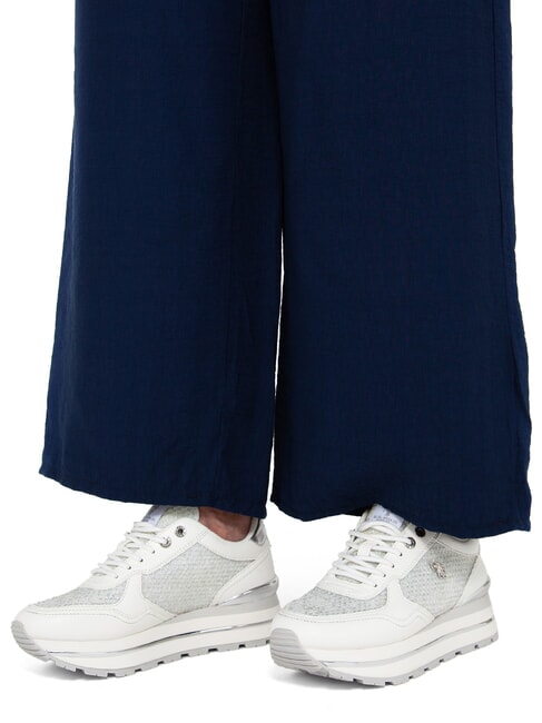 RYTA Sneakers silver-white - Scarpe Donna
