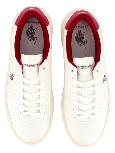 JODIE Sneakers white-red - Scarpe Uomo