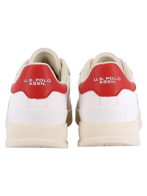 CAMPY Sneakers off white-red - Scarpe Uomo