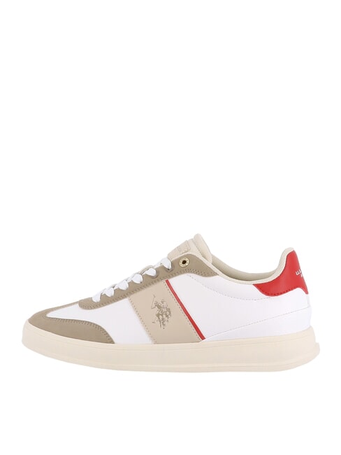 CAMPY Sneakers off white-red - Scarpe Uomo
