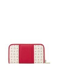 POLLINI HERITAGE Portafoglio large, ziparound avorio rosso - Portafogli Donna - 2
