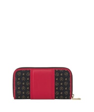 POLLINI HERITAGE Portafoglio large, ziparound nero rosso - Portafogli Donna - 2