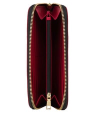 POLLINI HERITAGE Portafoglio large, ziparound nero rosso - Portafogli Donna - 3