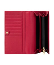 POLLINI HERITAGE Portafoglio large con porta carte nero rosso - Portafogli Donna - 3