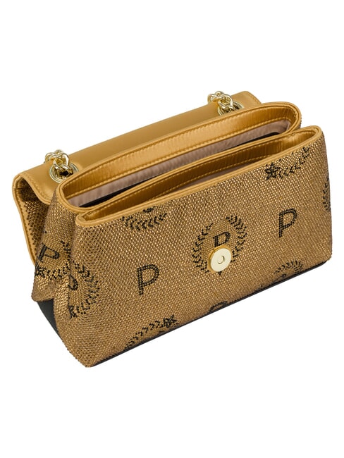 HERITAGE Borsa mini a spalla, con catena Platino - Borse Donna