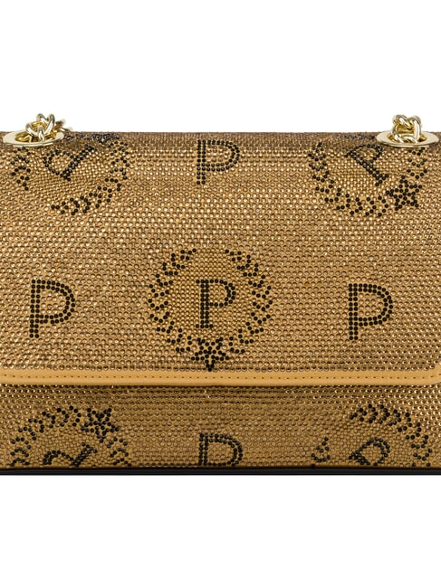 HERITAGE Borsa mini a spalla, con catena Platino - Borse Donna