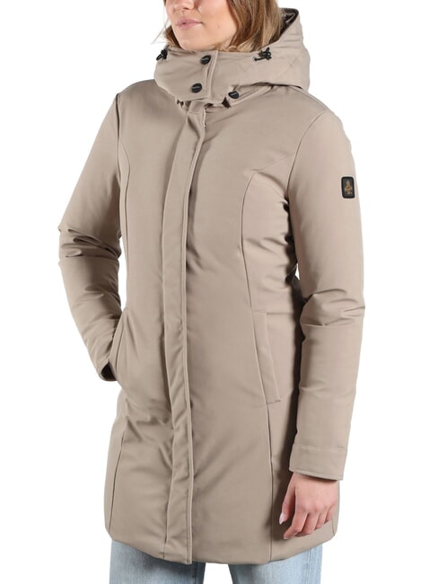 EVA Giacca con cappuccio new beige - Giacche Donna