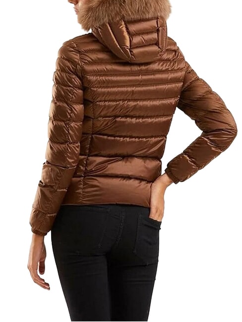 MEAD Piumino con cappuccio brunette - Piumini Donna