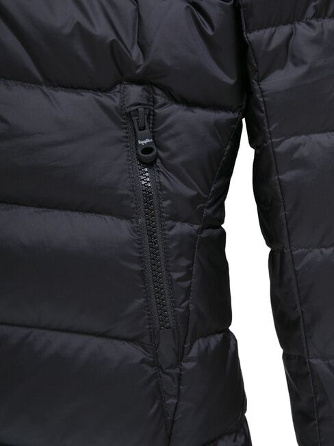ORIGINAL SPARKLE Piumino con cappuccio black - Piumini Donna