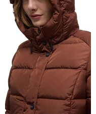 REFRIGIWEAR LADY LONG HUNTER Piumino lungo coffee - Piumini Donna - 3