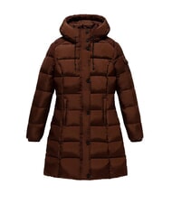 REFRIGIWEAR LADY LONG HUNTER Piumino lungo coffee - Piumini Donna - 4