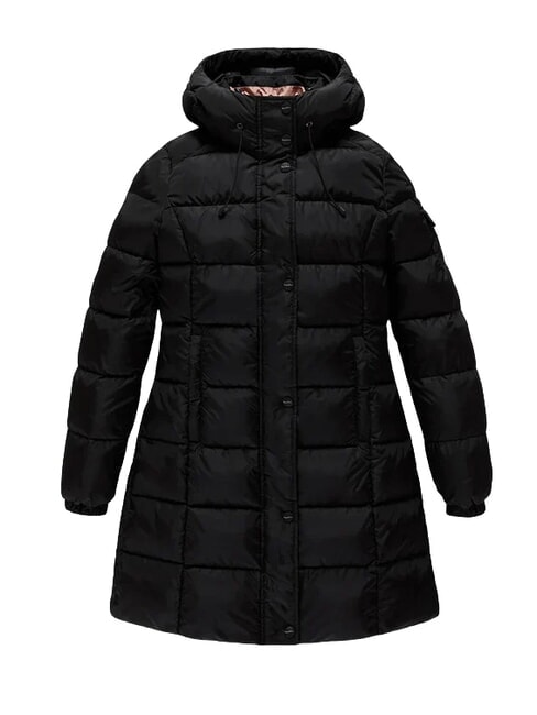 LADY LONG HUNTER Piumino lungo black - Piumini Donna