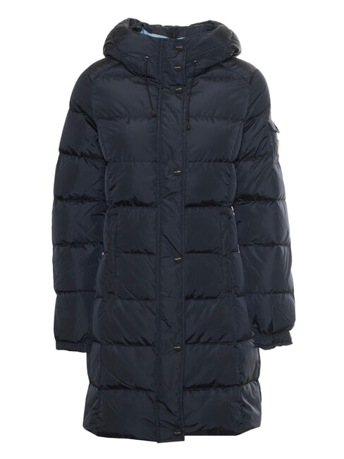 LADY LONG HUNTER Piumino lungo dark blue - Piumini Donna