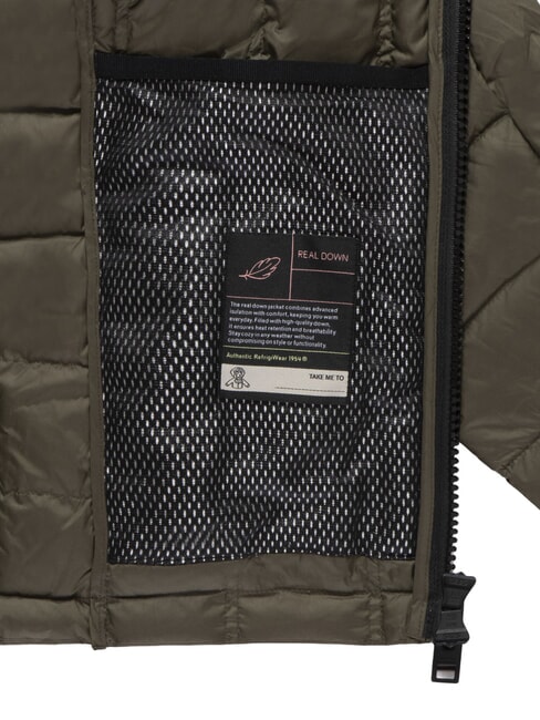 NEW EXPLORER Piumino con cappuccio sea turtle - Piumini Uomo