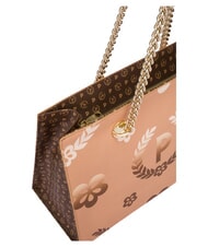 POLLINI HERITAGE  Shopping bag con doppio manico marrone/crema - Borse Donna - 5