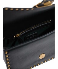 PINKO LOVE ONE SLOUCHY Mini Bag a tracolla nero-antique gold - Borse Donna - 5