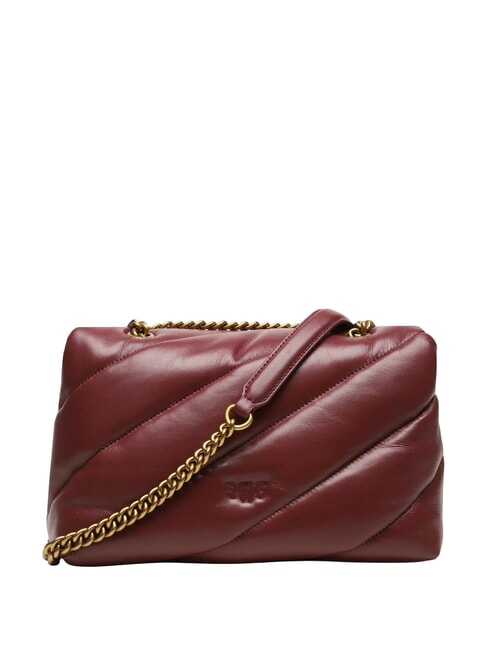 CLASSIC LOVE PUFF Borsa in pelle nappa ribes intenso-antique gold - Borse Donna
