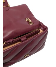 PINKO CLASSIC LOVE PUFF Borsa in pelle nappa ribes intenso-antique gold - Borse Donna - 4