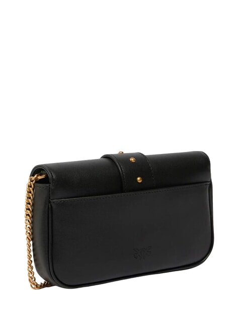 LOVE POCKET Mini Bag a tracolla nero-antique gold - Borse Donna