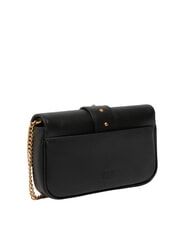 PINKO LOVE POCKET Mini Bag a tracolla nero-antique gold - Borse Donna - 2