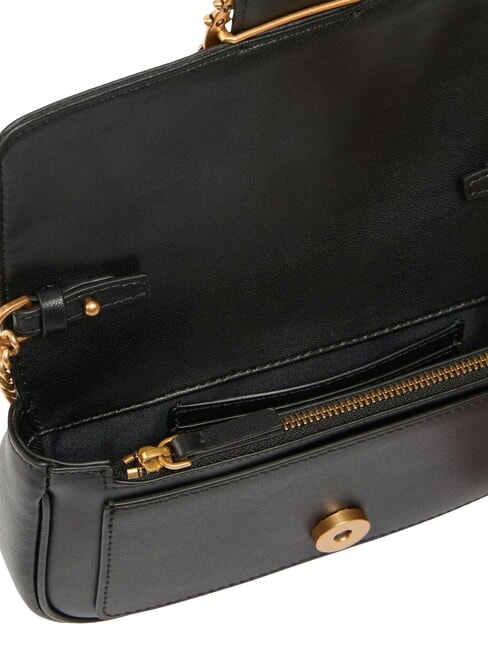 LOVE POCKET Mini Bag a tracolla nero-antique gold - Borse Donna