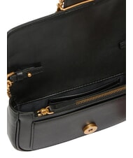 PINKO LOVE POCKET Mini Bag a tracolla nero-antique gold - Borse Donna - 4